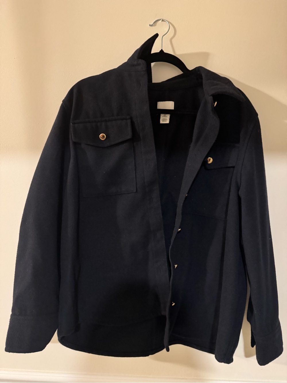 H&M Dark Navy Shacket